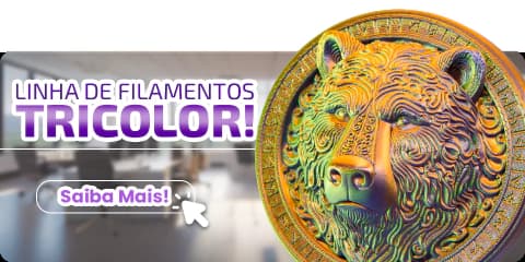 Linha de Filamentos Tricolor!