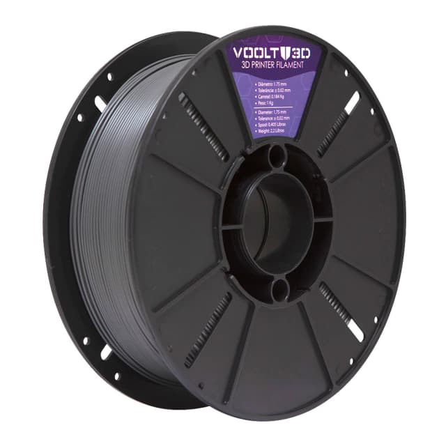 Filamento PLA Grafite Velvet High Speed Premium - 1Kg — 3