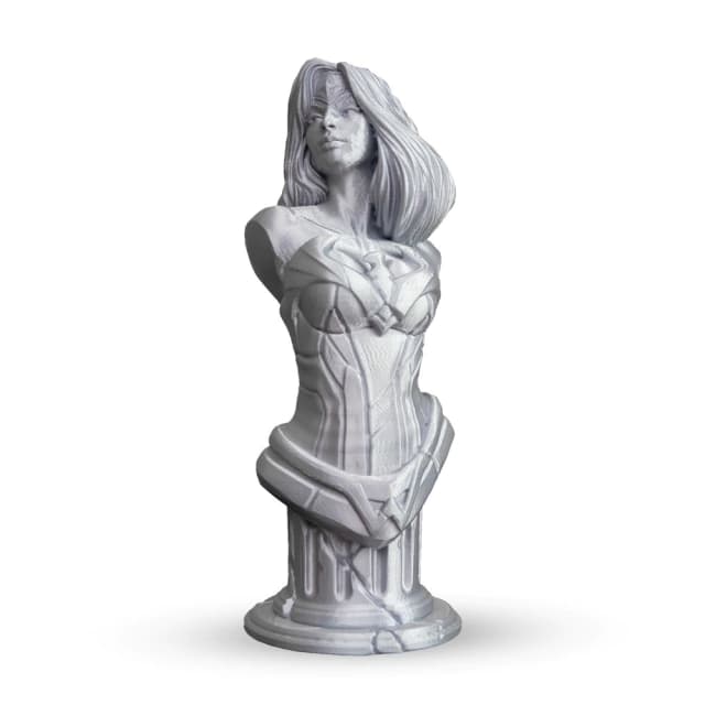 Filamento PLA Alumínio V-Silk High Speed Premium - 1Kg — peça impressa