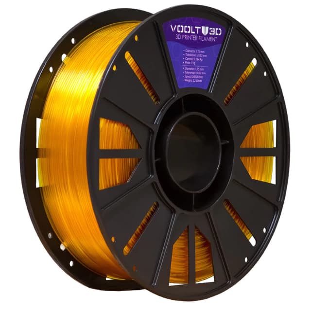 Filamento PETG HF Amarelo Ouro High Fluidity Premium - 1Kg — 3