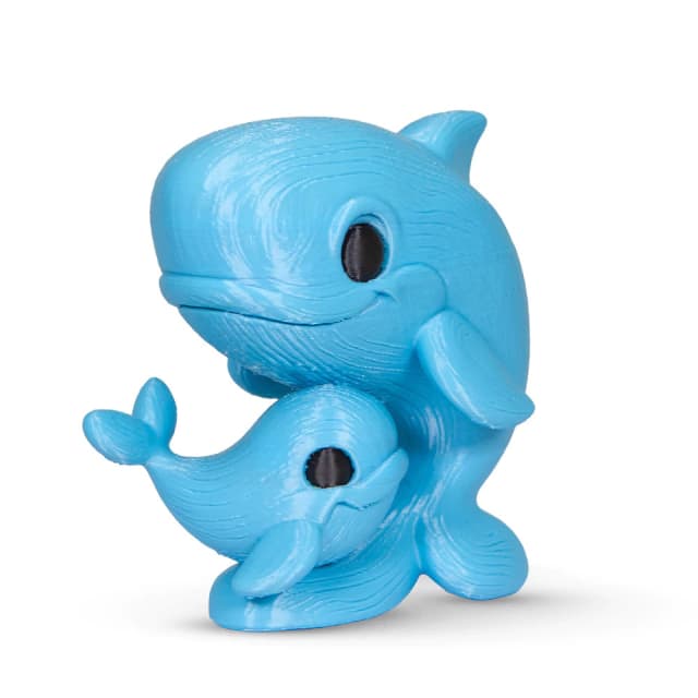 Filamento PLA Azul Cyan High Speed Premium - 1Kg — peça impressa
