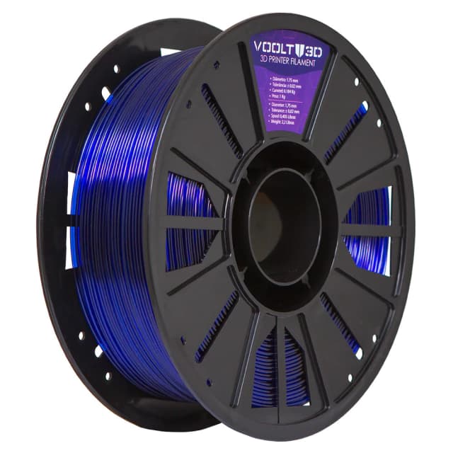 Filamento PETG HF Azul Marinho Translúcido High Fluidity Premium - 1Kg — 3