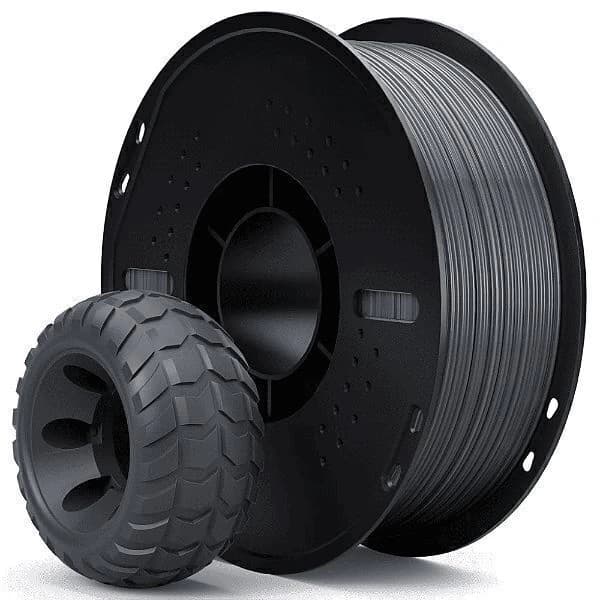 Filamento TPU 95A Cinza 1Kg