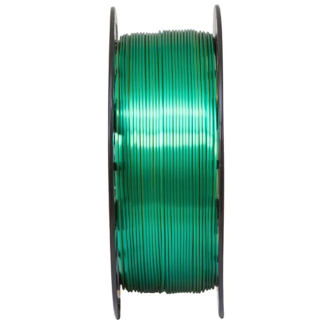 Filamento PLA Duo Color Shadow Dourado com Verde V-Silk - 1Kg — 2