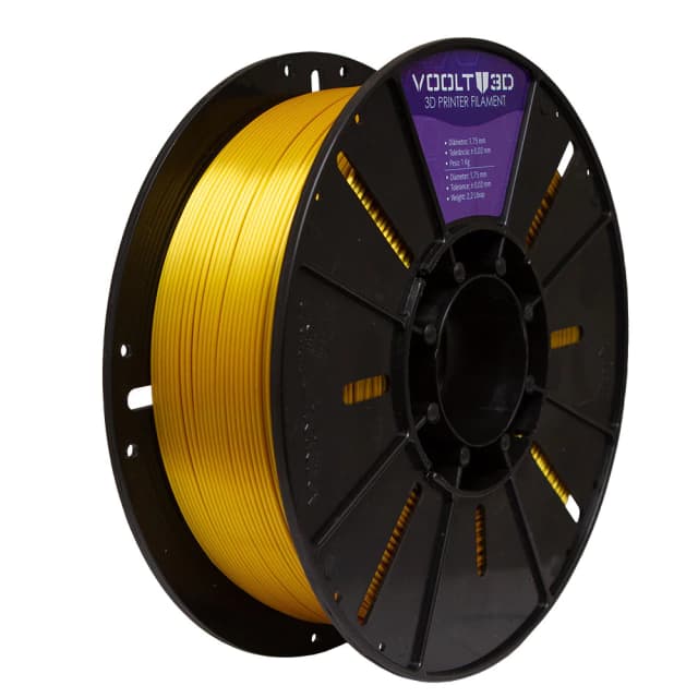 Filamento PLA Dourado V-Silk High Speed Premium - 1Kg — 3