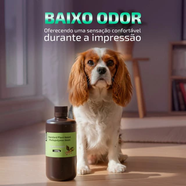 Resina Vegetal Elegoo Plant Based - 1kg — peça impressa