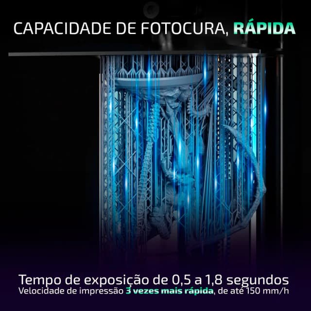 Resina Elegoo Rapid Standard - Resina Rápida - Grey - 1kg — peça impressa