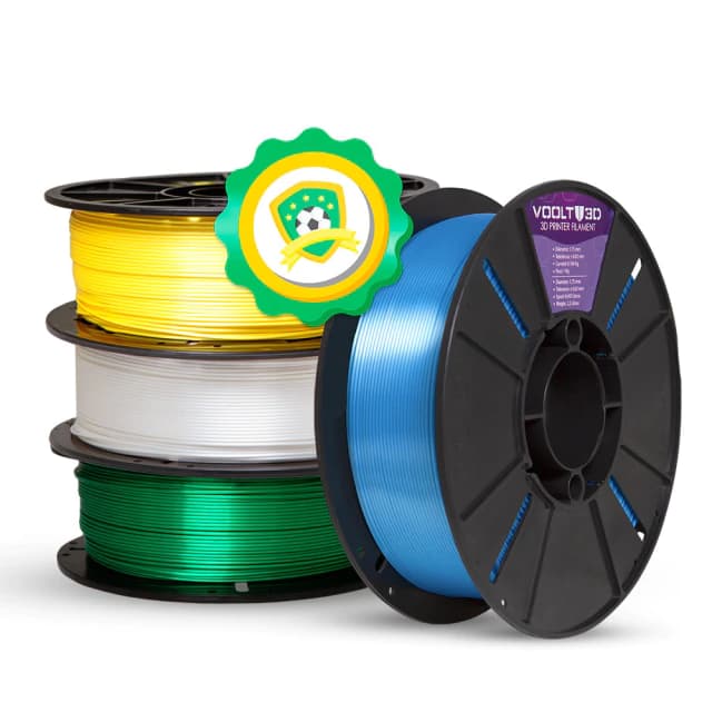 KIT Filamento PLA V-Silk Copa do Mundo 4kg — peça impressa