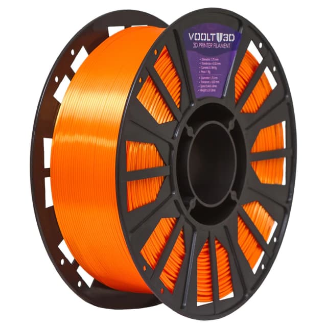 Filamento PLA Laranja V-Silk High Speed Premium - 1Kg — 3