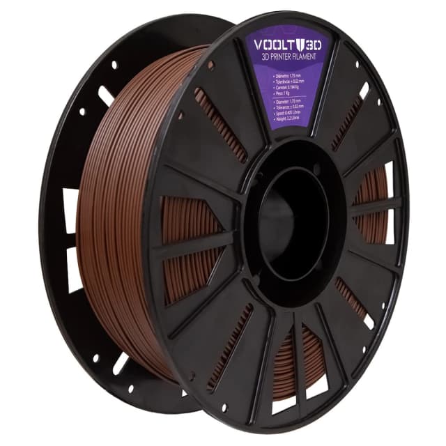 Filamento PLA Marrom Velvet High Speed Premium - 1Kg — 3