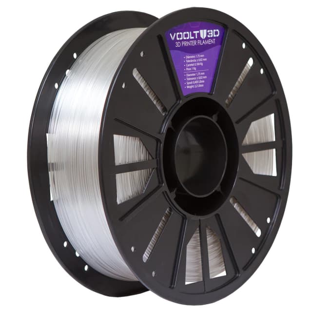 Filamento PETG HF Natural Translúcido High Fluidity Premium - 1Kg — 3