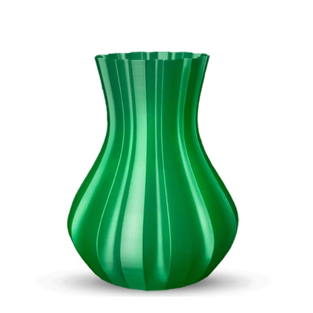 Filamento PLA Verde V-Silk High Speed Premium - 1Kg — peça impressa