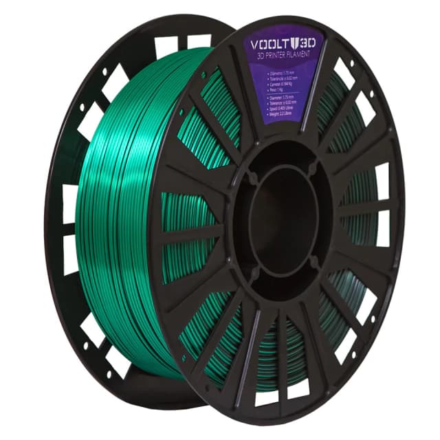Filamento PLA Duo Color Shadow Verde com Preto V-Silk - 1Kg — 3