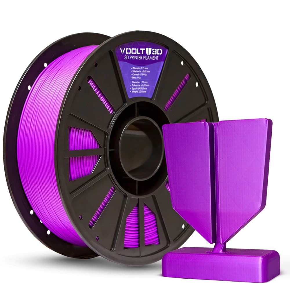 Filamento PLA Roxo High Speed Premium - 1Kg