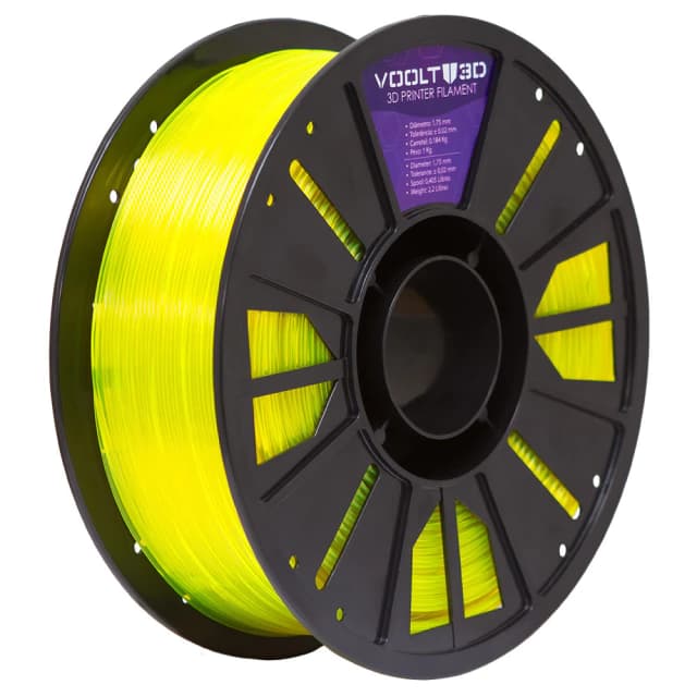Filamento PETG HF Verde Limão Neon Translúcido High Fluidity Premium - 1Kg — 3