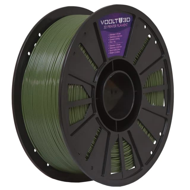 Filamento PETG HF Verde Oliva High Fluidity Premium - 1Kg — 3