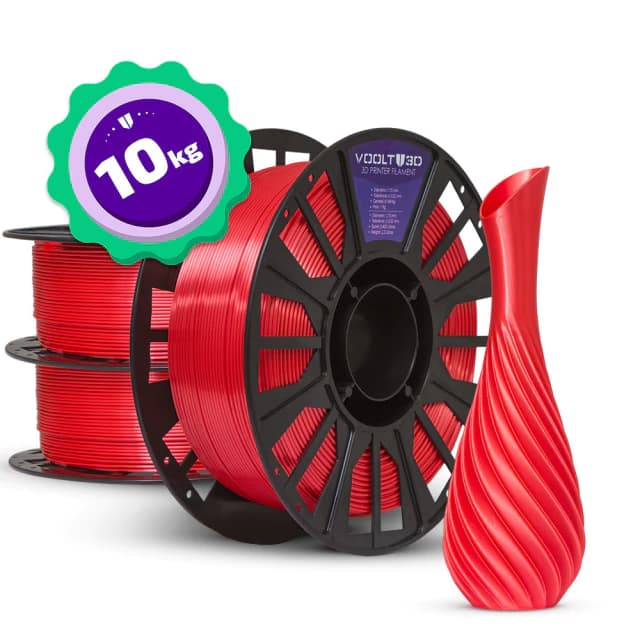 Kit Master - Filamento PLA V-Silk - 10 unidades — peça impressa